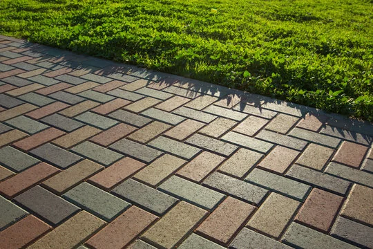 brick paver driveway